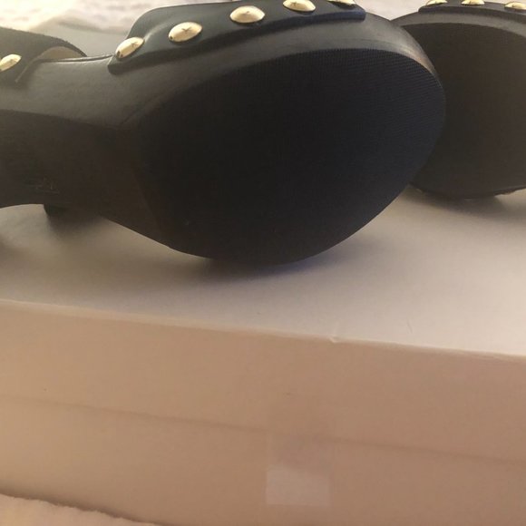 JIMMY CHOO Suede Studded Accents Slingback Sandals- PURCHASED AT SAKS FIFTH AVE - Picture 6 of 8